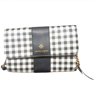 Nanette Lepore Black and White Checkered Women's Bag